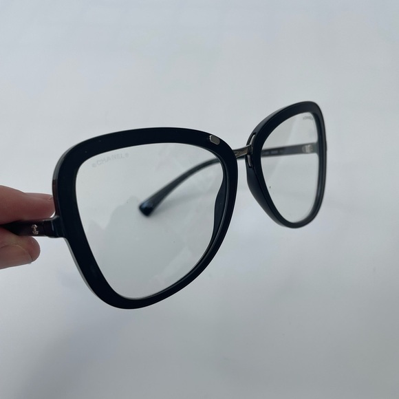 CHANEL | CLIP ON MIRROR SUNGLASSES | SILVER | AUTHENTIC main image 10